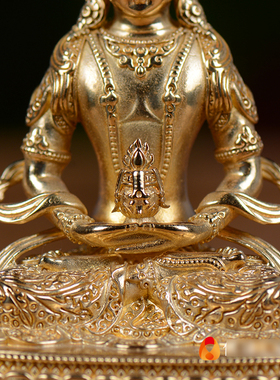 铜全鎏金家用桌面摆件