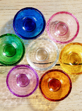 水碗水杯摆件透明玻璃6cm