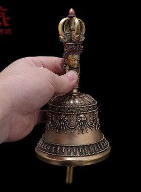 藏村铜室内金刚铃金刚杵