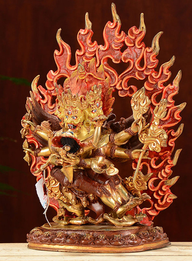 铜像鎏金居家桌面摆件