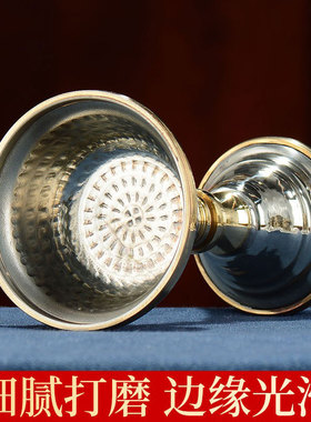 铜制摆件中式客厅手工捶打