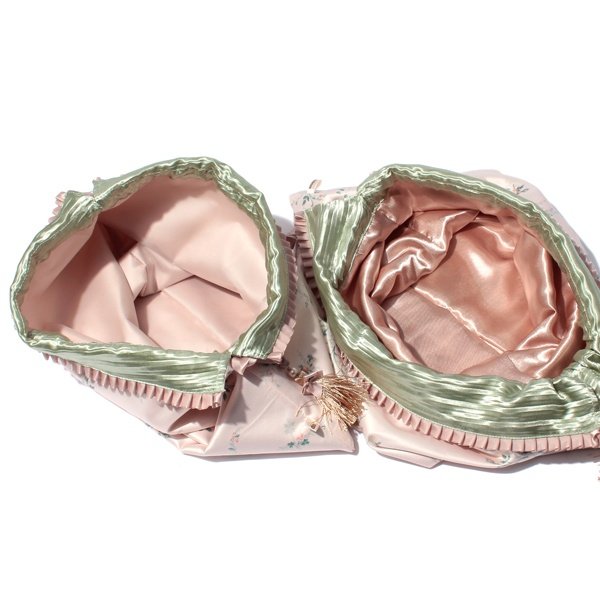 甜美碎花 流苏花边装饰收纳袋  衣服 收纳袋 出差旅行收纳,淘宝优惠券,粉丝福利购,淘宝优惠卷