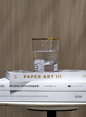 家具装饰真书摄影艺术黑白颜色硬壳精装简约现代陈设摆件