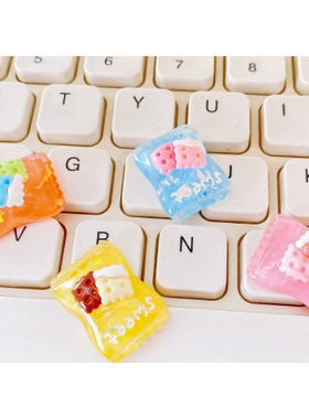 微缩仿真创意DIY配饰糖果饼干 自制奶油胶手机壳饼干糖果摆件装饰