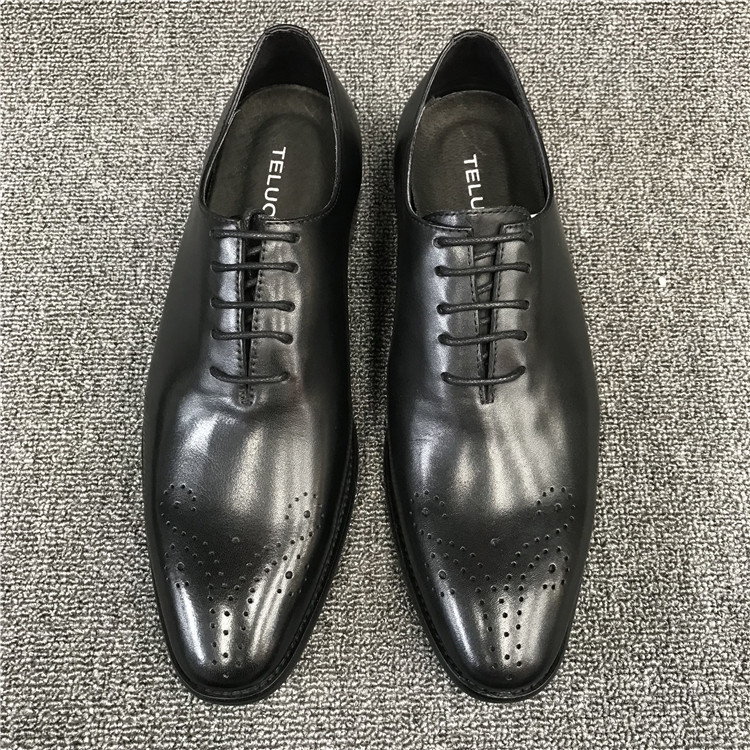撤柜品牌高档鞋真皮整张牛皮雕花英伦正装商务男皮鞋牛津鞋Oxford,淘宝优惠券,粉丝福利购,淘宝优惠卷