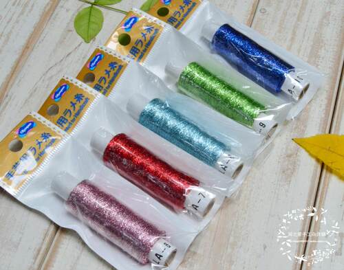 日本 奥林巴斯 多功能手作金属线 刺绣/手鞠/流苏用 15色全 - 图1