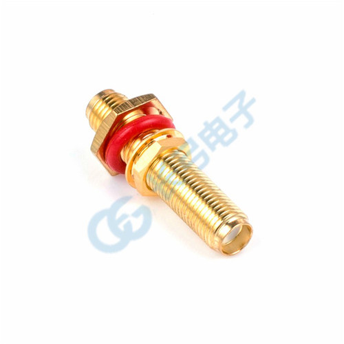 SMA-KK-KKY加长型母头直通双通30MM 37.5MM带防水圈 0-8GHZ - 图0