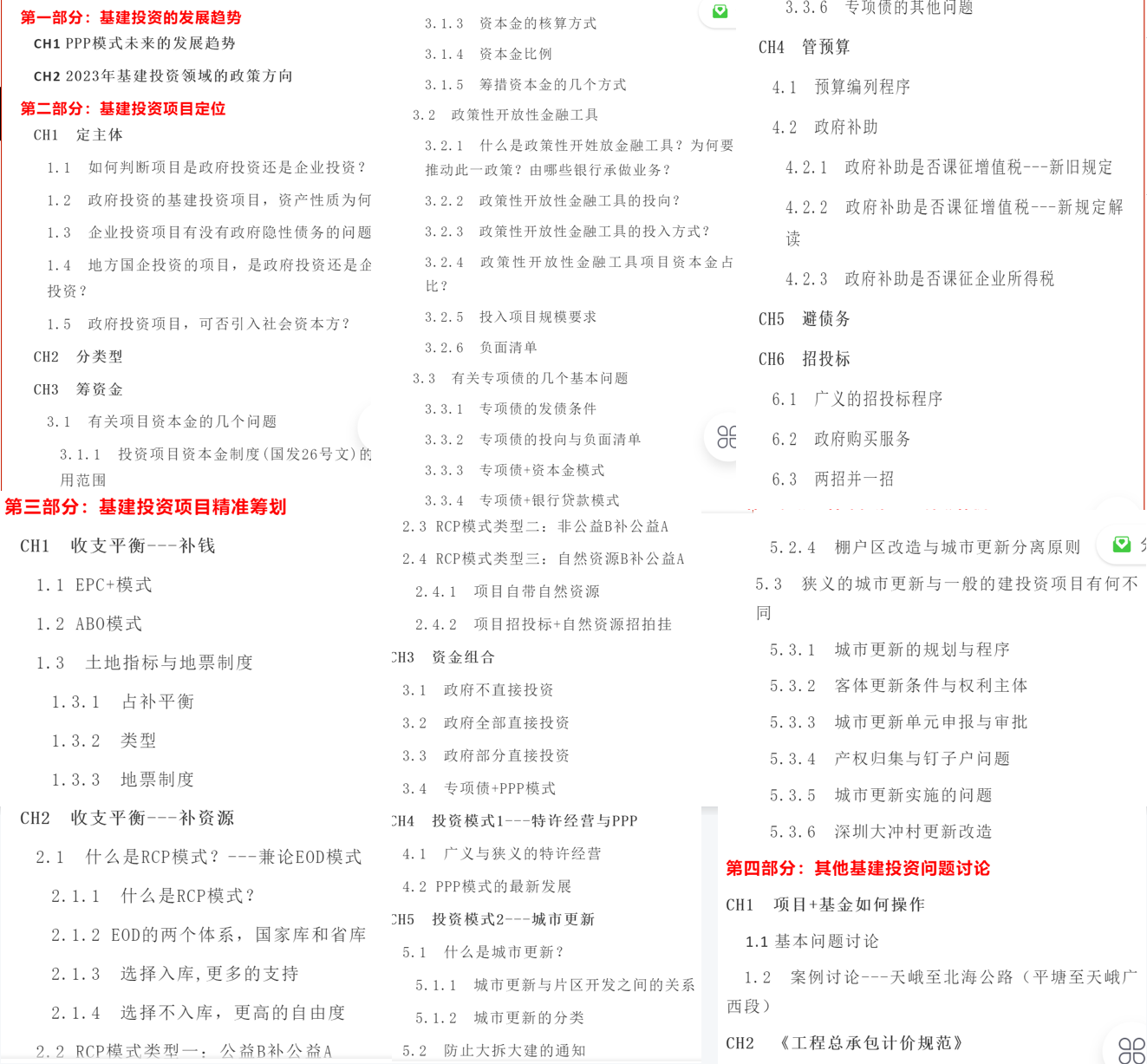 基建投资项目定位与精准筹划 （RCP.EOD.PPP.ABO.EPC） - 图1