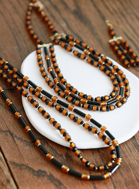 琉璃女高级感项链原创设计