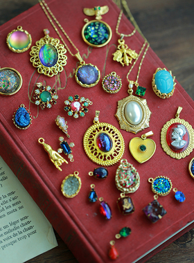 西洋莱茵石琉璃925纯银锁骨链