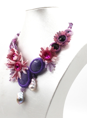 卿手作波西米亚手工项链