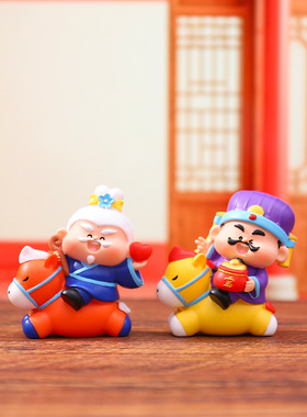 新年开运吉祥纳福马上財神到盲盒