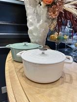 Triple Xiamen Outlet Cast-iron Enamel Pan 20CM Saucepan Stockpot Saucepan Multifunction Induction Cookware Gas Oven Oven Versatile