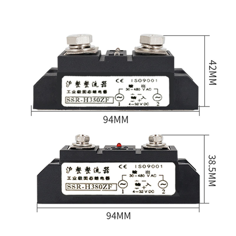 沪整工业固态级继电器SSR-H3100ZF H3200 H3300 400A150A120A250A - 图1