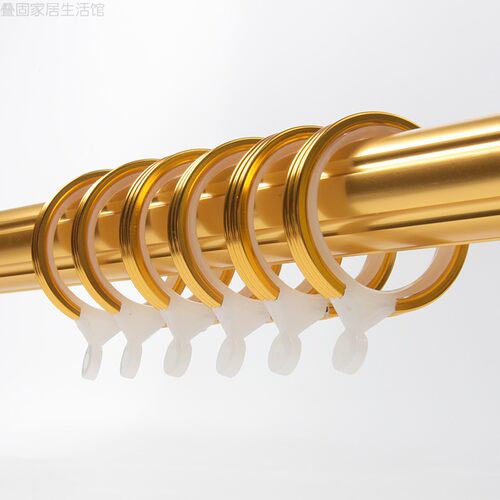 铝合金环圈挂钩环三线罗马环窗帘环浴帘环扣浴帘配件窗帘配件 - 图1
