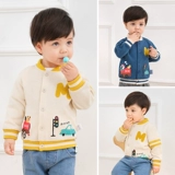 Детский бейсбольный комбинезон, осенняя детская форма для девочек для мальчиков для раннего возраста, весенняя куртка