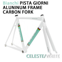 BIANCHI GIORNI Bianchi aluminum alloy classic dead flying frame 16 inch gold size