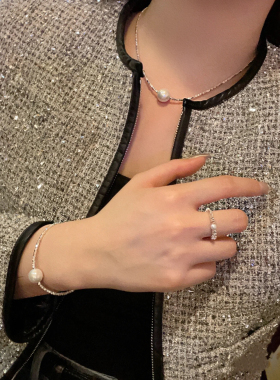 韩版不规则轻奢简约锁骨链