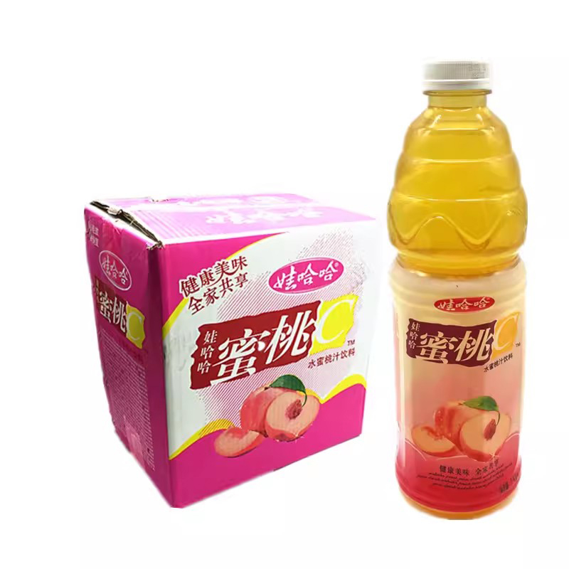 娃哈哈水蜜桃C香橙汁C1.5L大瓶装果汁饮品喜宴聚餐维C饮料 - 图1