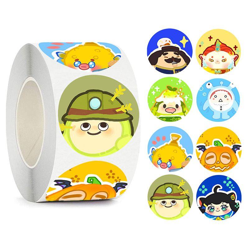 ‌蛋仔派对皮肤蛋仔派对贴纸新皮肤贴纸儿童奖励贴纸卡通贴纸手帐DIY装饰小贴画