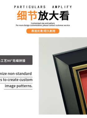 定制幼儿园毕业框毕业照相框挂墙纪念裱框摆台照片定制相框画框