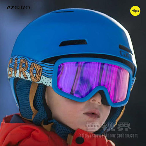雪视界2526美国GIRO BUSTER儿童滑雪镜5-10岁男女孩防雾大视野 - 图2