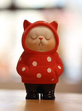 猫咪客厅摆件候鸟陶陶瓷限量礼品