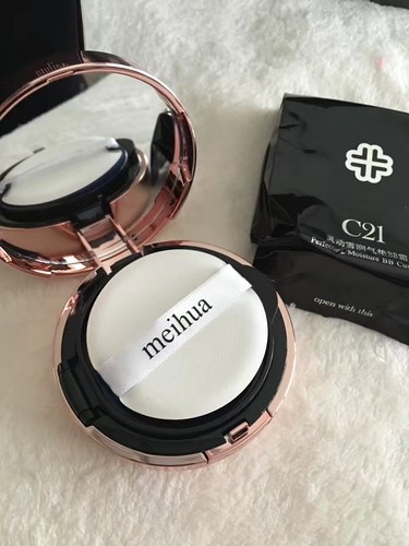 正品美画灵动气垫BB霜裸妆遮瑕保湿隔离持久朵澜气垫粉底液 - 图0