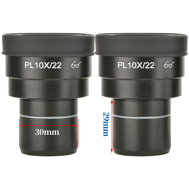 包邮 高眼点大视野平场目镜 PL10X/PL20X 视度可调 30mm安装接口 - 图3