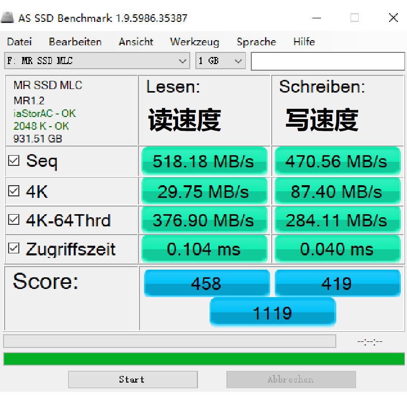 企业级固态硬盘SSD512GB1TB带缓存MLC不掉速耐用4K高速写480读500 - 图0