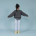 [BBW] 2019FW Quần jean co giãn vừa vặn Quần jeans in quần denim trẻ em 8/8 - Quần jean