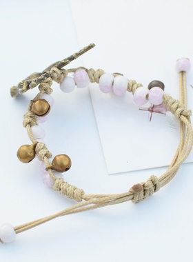 2026时尚日韩简约鹿头手链女士闺蜜甜美纯饰品礼物情侣学生日手作