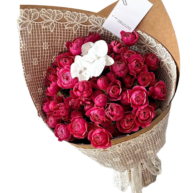 花喜爱 蕾丝刺绣镂空布艺 精致花店包花网纱布包花纸diy材料花店,淘宝优惠券,粉丝福利购,淘宝优惠卷