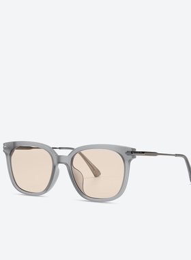 新款文艺简约舒适复古百搭太阳镜女高清尼龙镜片防紫外线墨镜9076