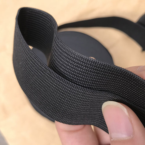 高弹宽窄松紧带加弹裤腰带儿童婴儿黑白皮筋丈根服装厂家直销辅料 - 图2