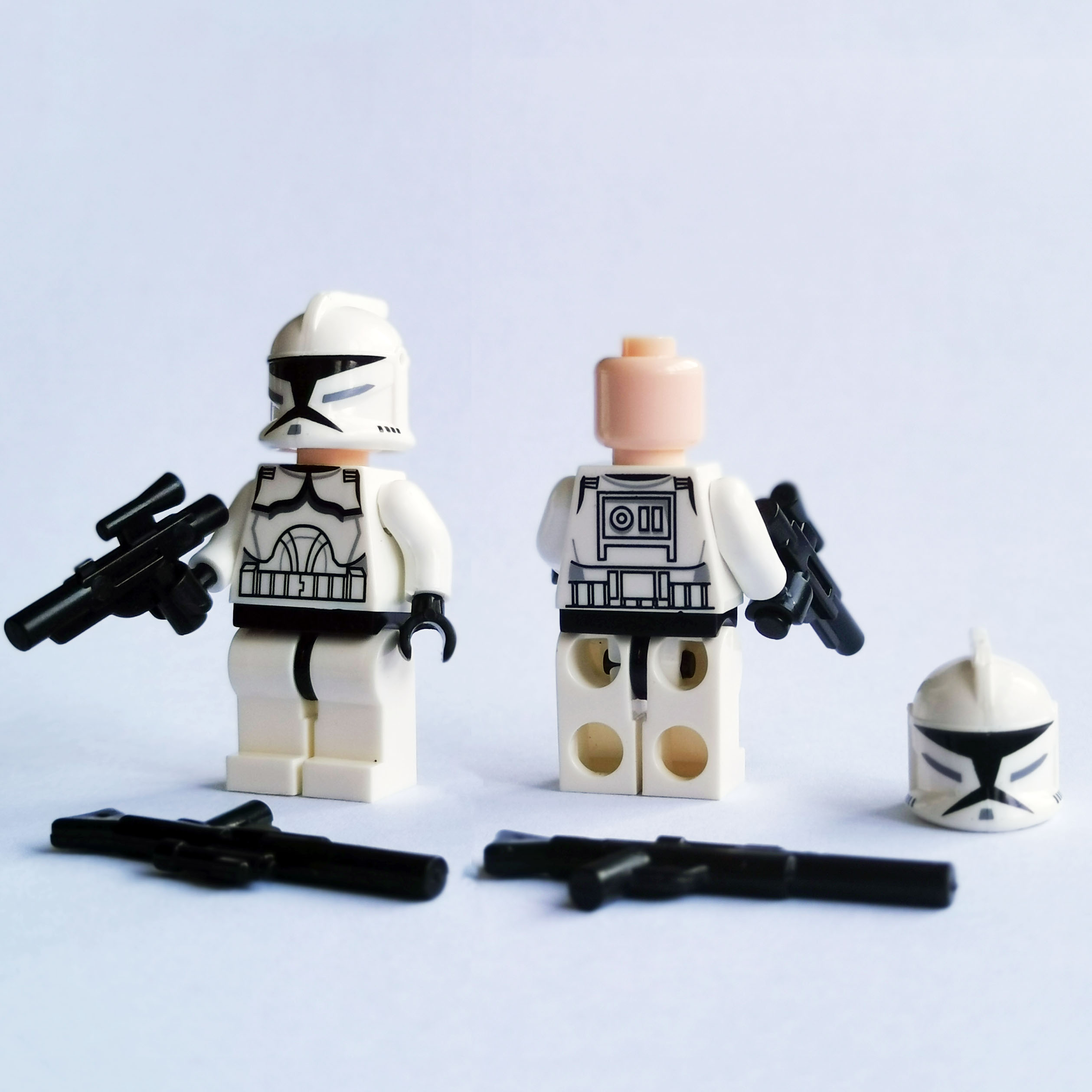 兼容乐高星球大战SW201Clone Trooper克隆兵人仔塑料拼装积木玩具 - 图2