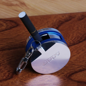 日本专柜正品 zippo火机圆形烟灰缸多色可选创意个性便携式烟灰缸