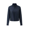 UPF50+ raw yarn stand collar lightweight sun protection clothing for women