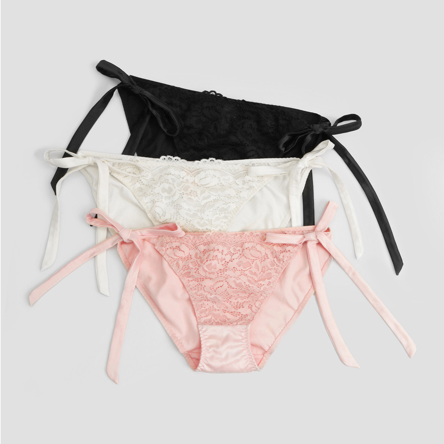 3条98元 性感内裤女法式少女三角裤系带蕾丝纯棉抗菌裆性惑内裤女,淘宝优惠券,粉丝福利购,淘宝优惠卷