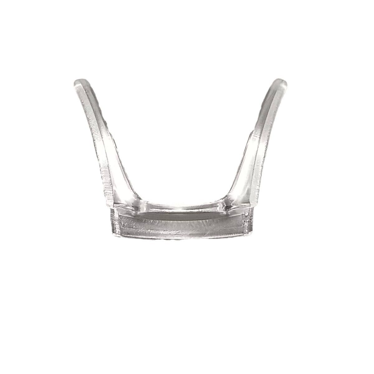 硬塑胶马鞍防滑U形连体鼻托一体卡式嵌入金属支架无螺丝 眼镜鼻托,淘宝优惠券,粉丝福利购,淘宝优惠卷