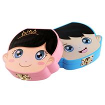 Colorful Baby Tooth Box English Spanish French Roussian Itali