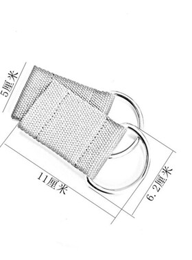 箱包配件5厘米宽加大侧耳头旧包改造用特大包包用包带连接D扣挂环