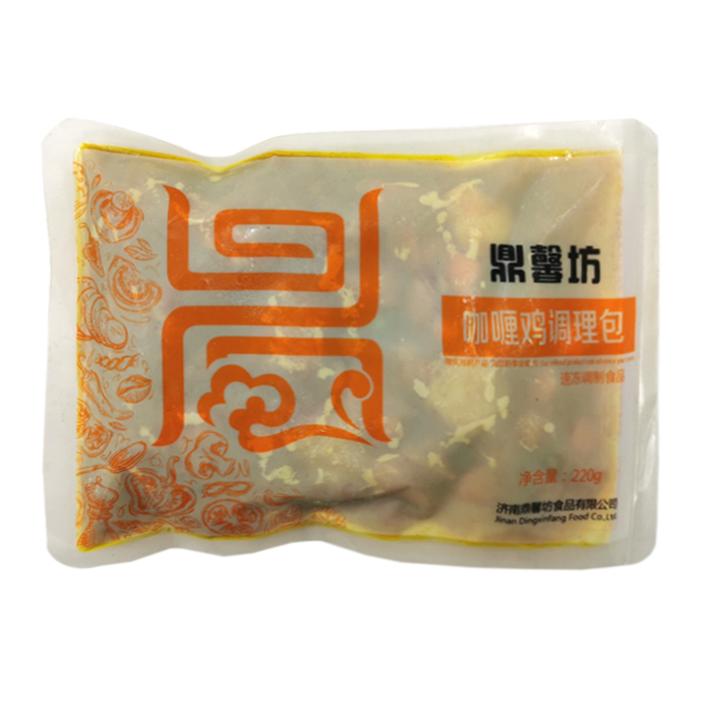 鼎馨坊咖喱鸡肉速食方便菜冷冻快餐外卖盖浇饭半成品220g10袋商用-图3