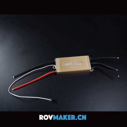 ROV双向无刷电机电调 水下动力马达控制器  80A 防水电子调速器 - 图1