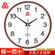 Shanghai 555 Sanwu brand quartz clock silent fashion simple wall clock living room bedroom classroom home wall hanging watch
