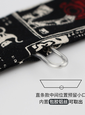 手工报纸日系兔耳朵铁丝网发饰