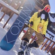 Long White Mountain Ski Suit Rental Snowy Pie Outdoor Ski Pants Men And Women Single Double Board Waterproof Windproof Tide Card