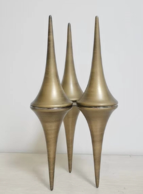 现代简约创意几何锥形摆件样板房售楼处桌面茶几软装饰品工艺品