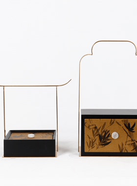 宋代美学软装样板房间摆台高级感