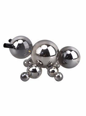 现代简约创意水晶工艺品摆件样板房售楼处桌面茶几电视柜软装饰品